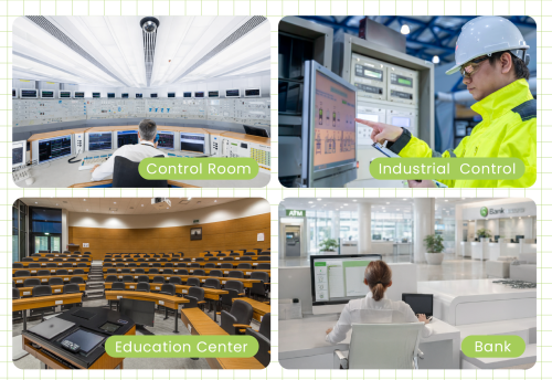 4K + 1080p HDMI + USB 2.0 + Audio + RS232 + IR HDMI KVM-Extender Set, SC&T HKM01-4K